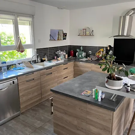 Maison Pour 4 Personnes Proche Caen Et Ferienhaus Saint-Manvieu-Norrey